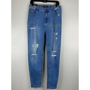 American Bazi Women Size 13 Jeans High Rise Skinny Distressed NWT